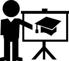 Professor Lecture About Graduation Laser Cut Svg File, Free Vectors File
